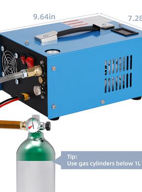 电源车载充气泵30mpa//打气机空气压缩机4500psi/300bar打气泵