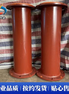 钢衬塑管道DN100衬PO复合管件厂家 碳钢内衬PE管法兰连接化工管道