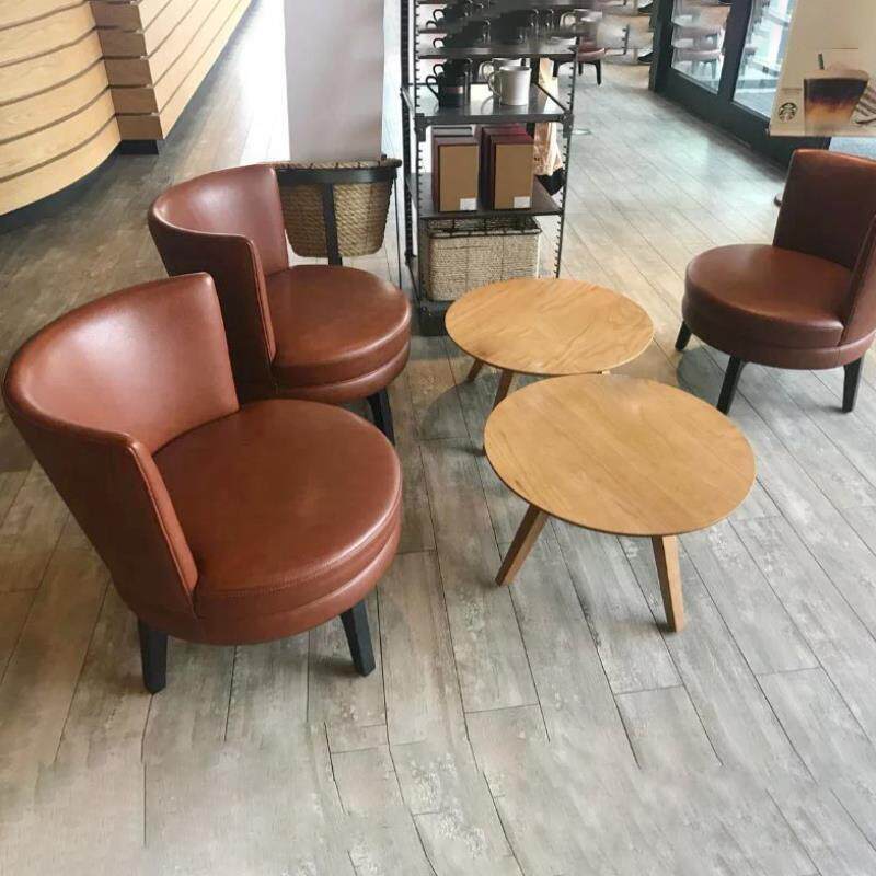 甜品店奶茶店咖啡厅个性圈椅单人沙发现代北欧茶餐厅西餐厅沙发