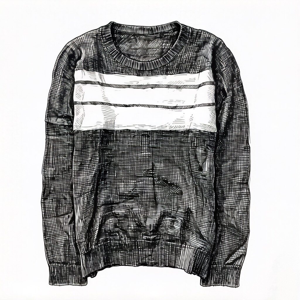 thumbnail for 【Dini】 FW07 "Navigate" Mohair Sweater