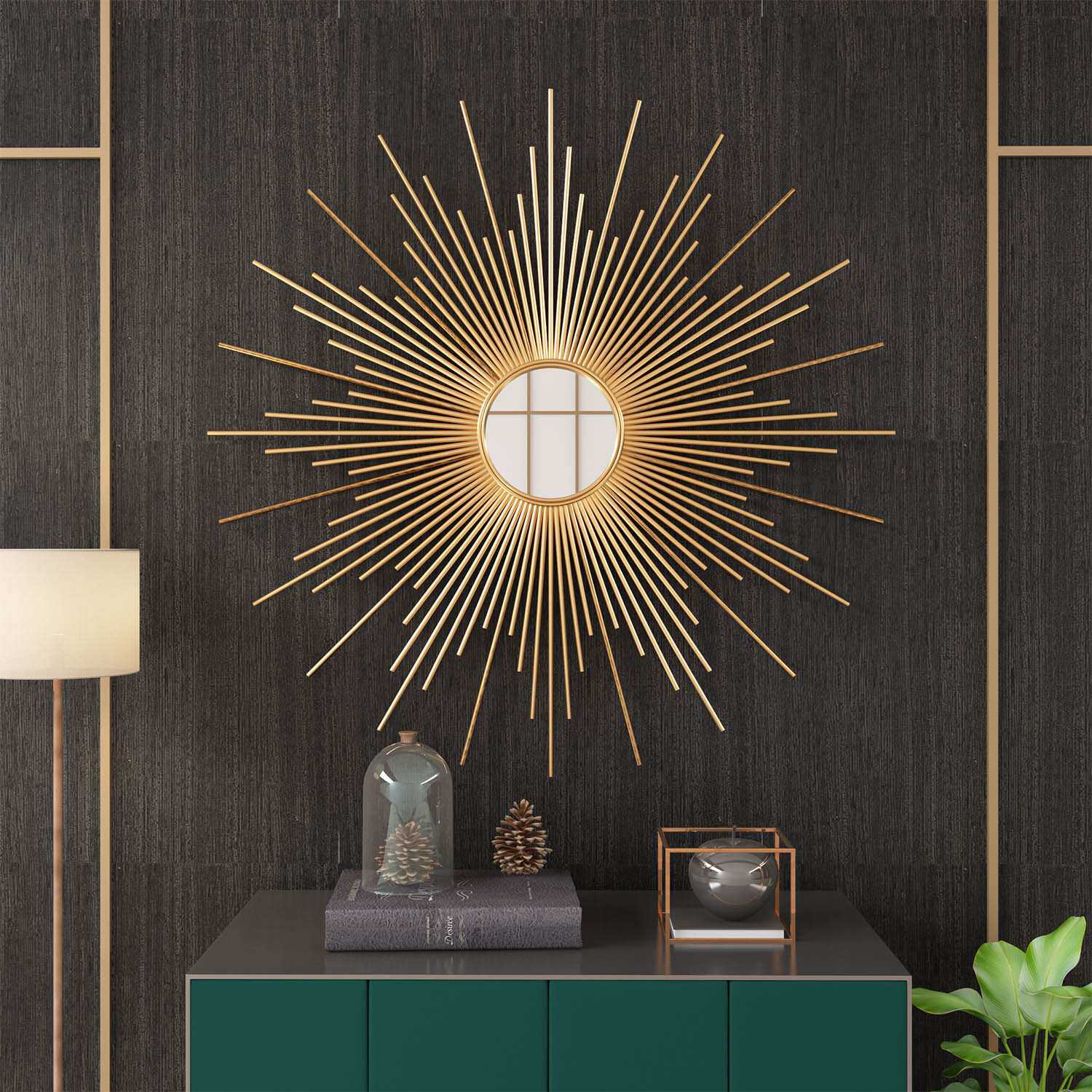 北欧金属壁饰餐厅太阳镜装饰品墙上挂饰玄关客厅墙面 壁挂墙饰