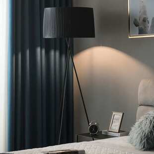 棉麻防晒隔热全遮光窗帘成品纯色民宿酒店工程客厅卧室阳台遮光布