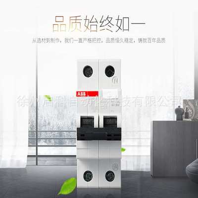 ABB漏电断路器 GSH202 AC-D16/0.03 漏保空开2P漏电30mA电流16A