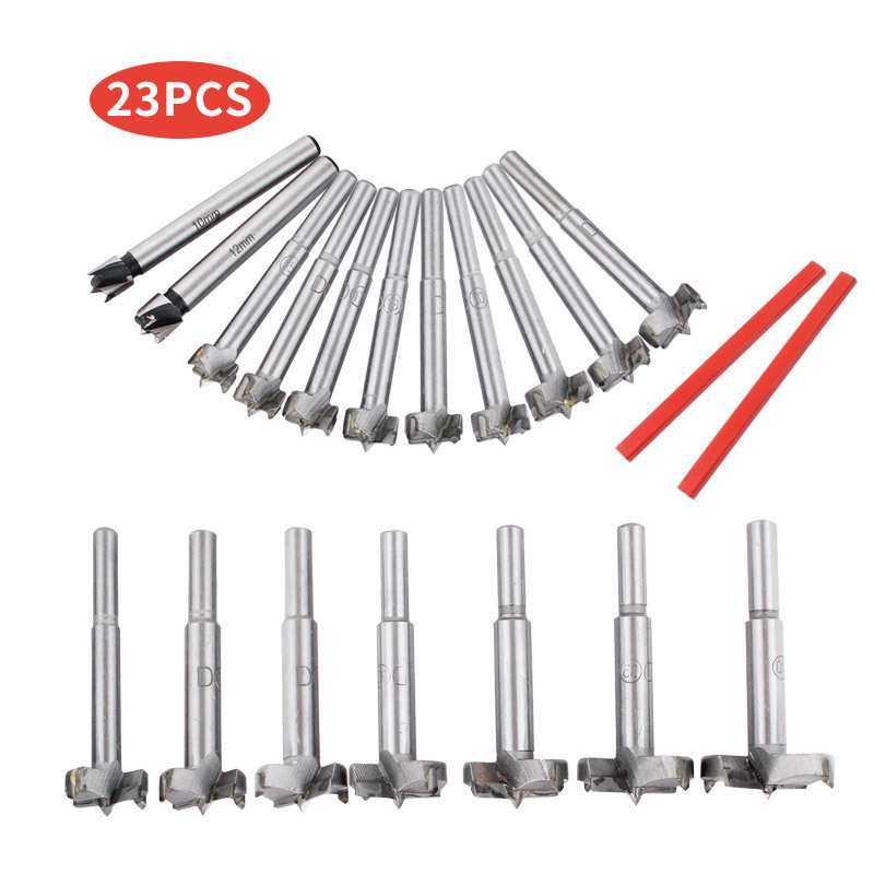 木工开孔器套装 手电钻平翼钻 硬质合金木工钻头木板木材开孔器,3C数码配件,USB灯,淘宝优惠券,粉丝福利购,淘宝优惠卷