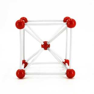 芯硅谷晶体模型 M5034 铁晶体结构模型 铁结构模型 铁晶胞模型