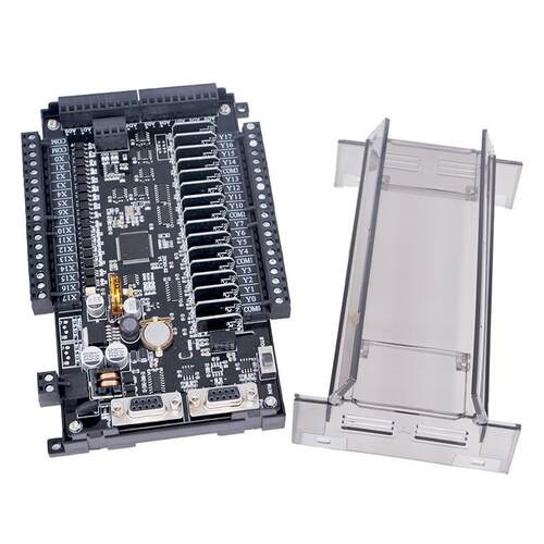 现货供应 领控三凌菱FX3U工控板PLC ZK3U-32MR MT壳可编程控制器
