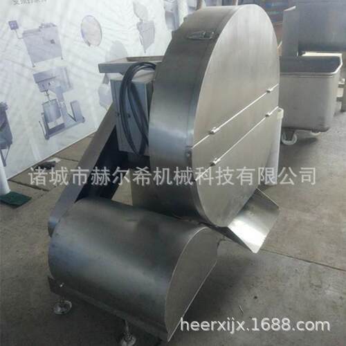 商用猪肉冻盘刨肉机 全自动冻肉块切片机 冻盘冻鸭背商用破碎机