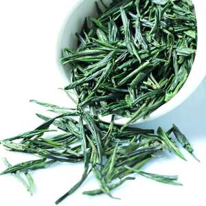 蜀茗润2025新茶雨前雀舌茶片四川雅安绿茶散装500g竹叶炒青