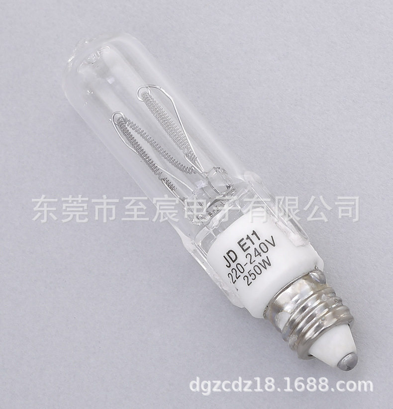 通用影室摄影闪光灯造型灯泡JD220V150W250WE11螺口