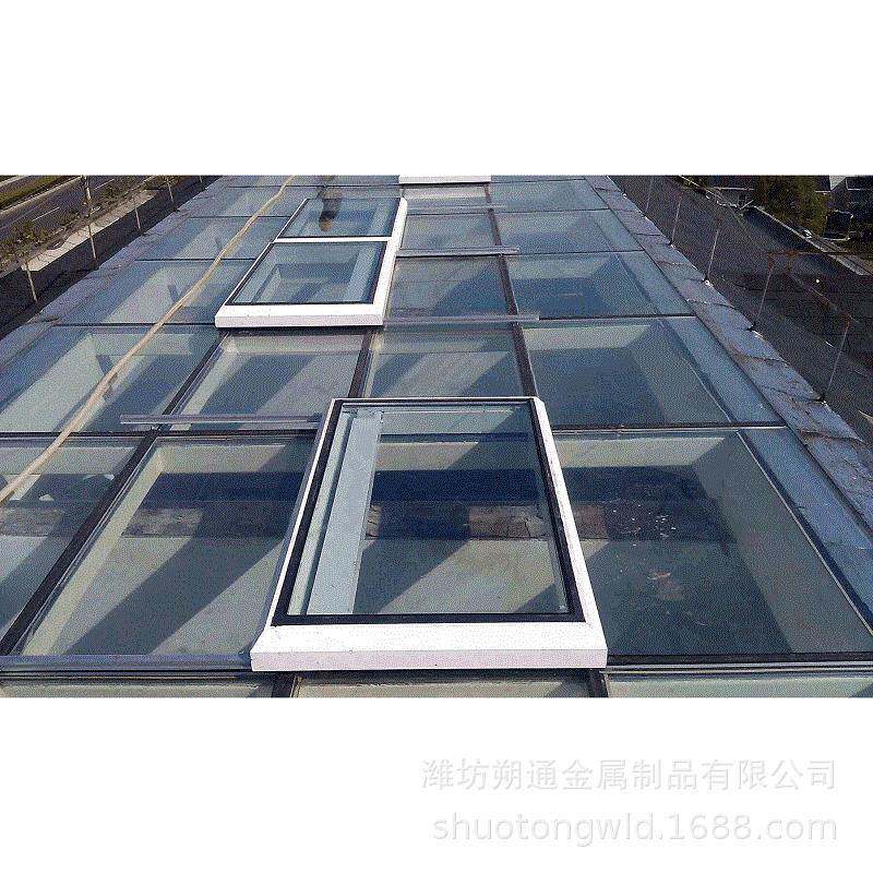 电动平移天窗铝合金门窗电动遥控窗户断桥铝合金平移天窗屋顶天窗