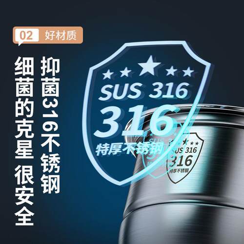 大容量蒸锅316不锈钢食品级家用双层三层蒸屉加厚汤锅蒸馒头蒸鱼