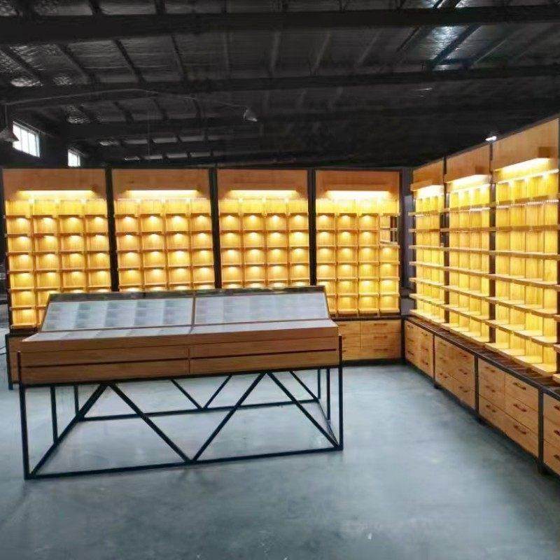 眼镜店展示柜太阳眼镜店实木展柜墨镜货架中岛玻璃烤漆陈列柜定制,商业/办公家具,展示柜/陈列柜/展示架/货柜,淘宝优惠券,粉丝福利购,淘宝优惠卷