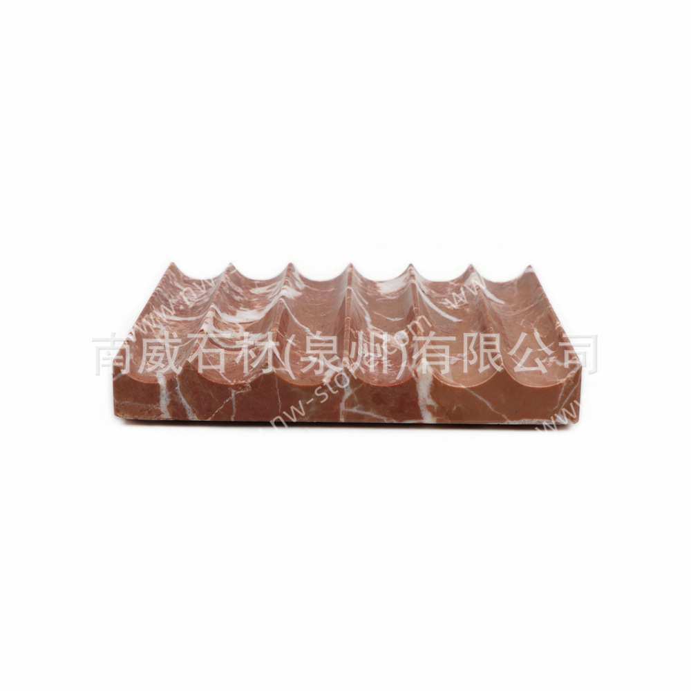 天然大理石皂碟皂托石材肥皂盒浴室轻奢酒店高级肥皂碟
