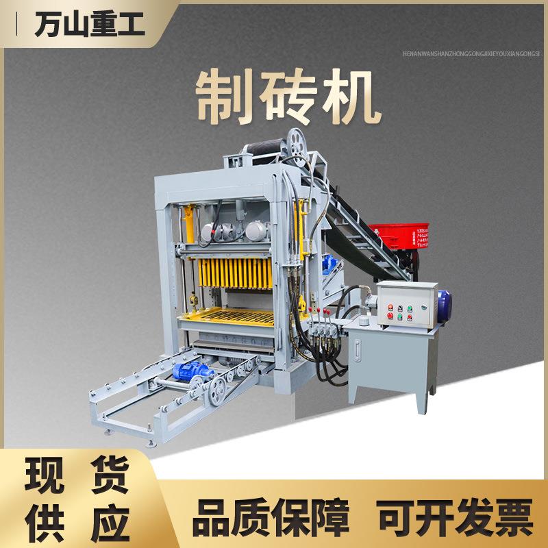 免烧水泥制砖机自动混凝土透水砖制砖机空心地砖制砖机免烧制砖机
