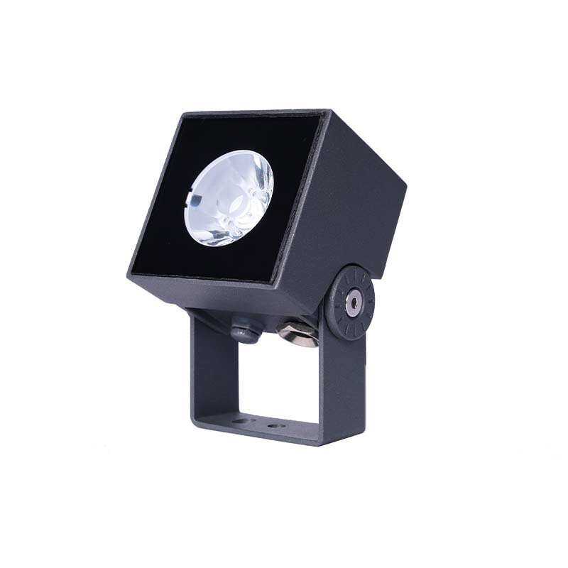 LED3W6W一束光聚光射灯金黄光暖白光彩光RGBW七彩DMX512柱子灯