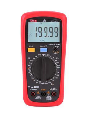 优利德UT39E+数字万用表四位半高精度交直流1000V电压电流数显表