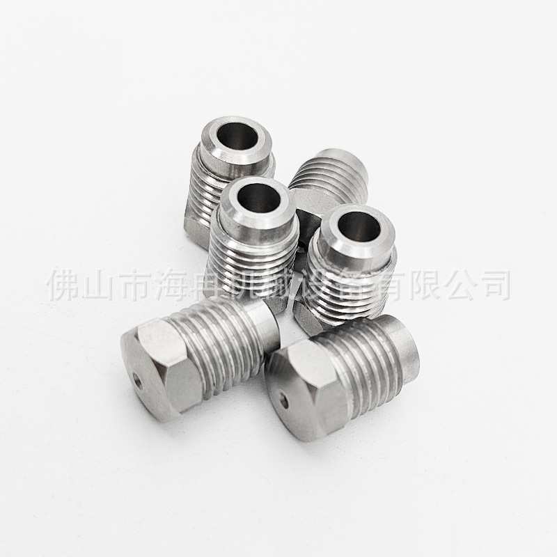 超高压清洗配件3/8-24喷嘴 工业水射流表面除锈拉毛喷头宝石喷嘴