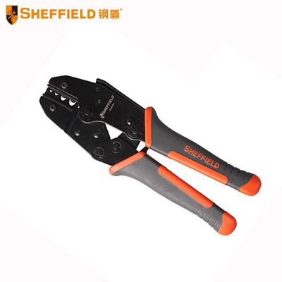 钢盾SHEFFIELD S035024压线钳裸端子压接钳1.5-10m㎡插簧钳接线钳