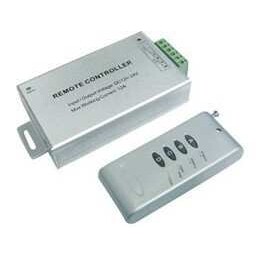 LED RGB七彩色灯带灯条色温控制器 12-24V 24A 调光器 4键RF遥控