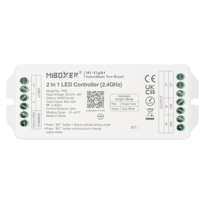 MiBoxer PR2 二合一单色 双色温2.4G控制器 20A