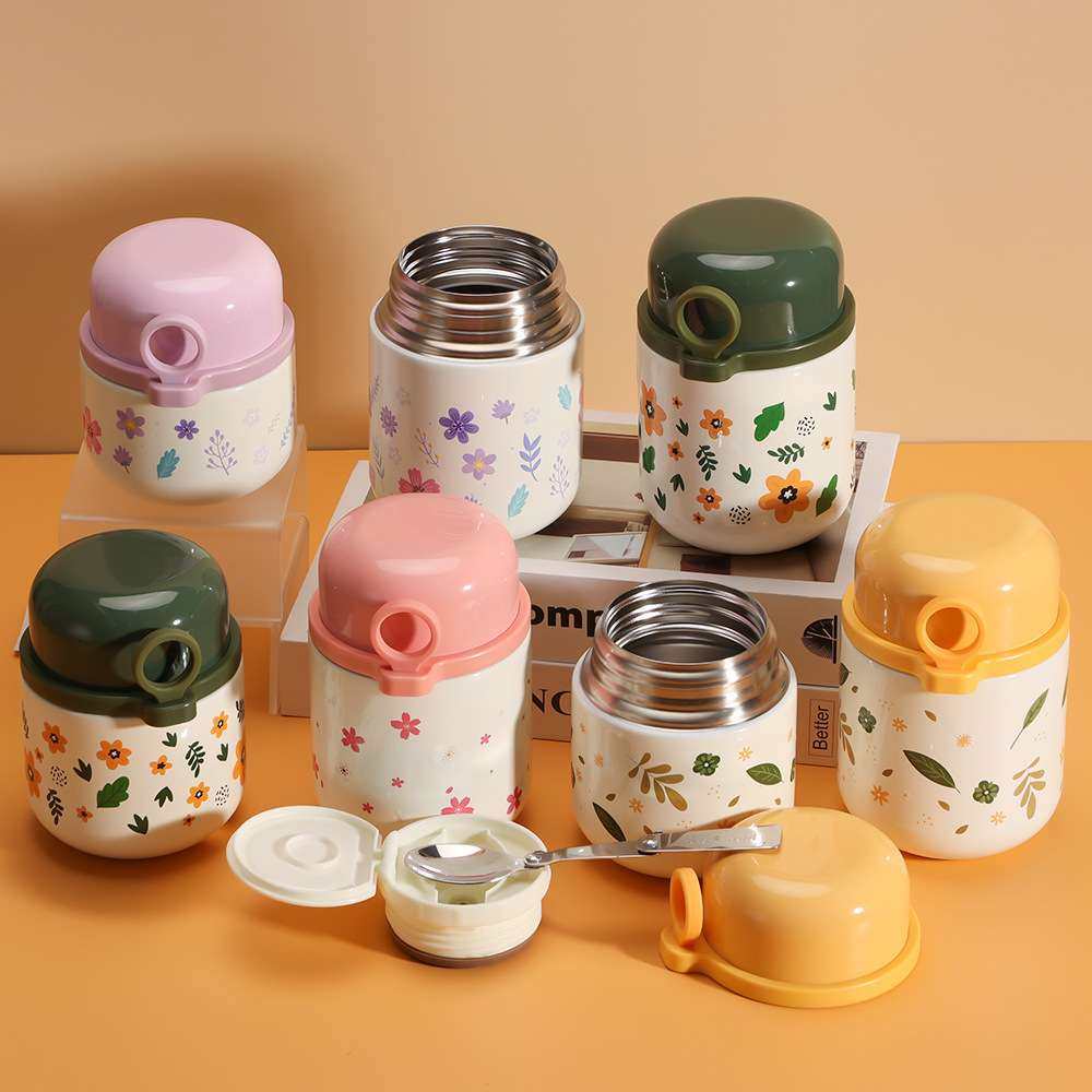 焖烧杯保温饭盒迷你早餐杯316不锈钢粥杯内胆陶瓷覆层外出装汤罐,电子元器件市场,其它元器件,淘宝优惠券,粉丝福利购,淘宝优惠卷