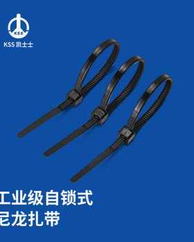 凯士士KSS CV-150SKB尼龙扎线带 CV系列 进口 (2.5*155mm) 黑色10