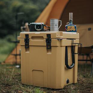 33QT抗摔耐用海钓超长时间保温箱桶滚塑冷热两用储存盒保鲜保温箱