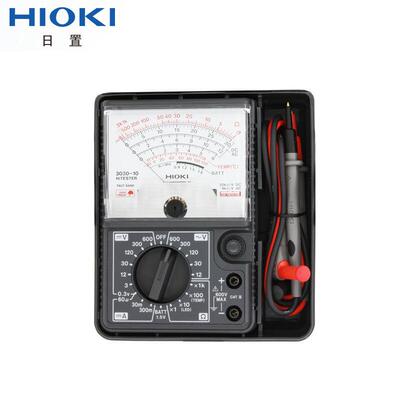 日置HIOKI模拟万用表3030-10手持指针式 便携式电工高精度万用表