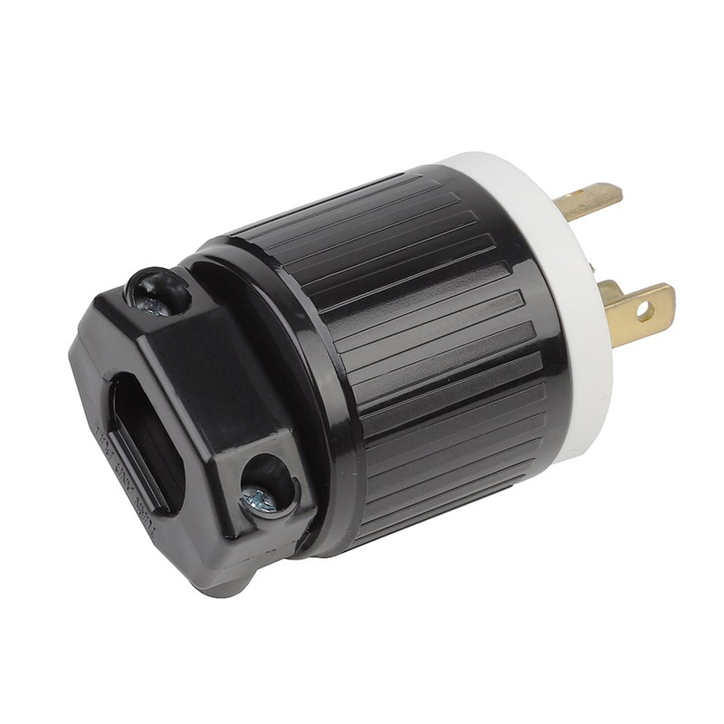 LK6322 NEMA L6-20P美规发电机大功率插头耐热塑胶20A 250V