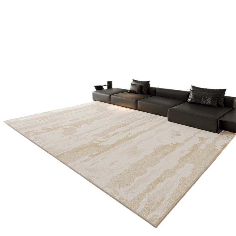 威尔顿机织防水地毯簇绒凹凸高级别墅沙发垫装饰公司样板间展示垫