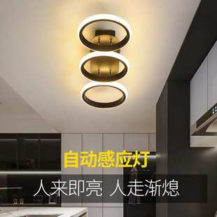 led吸顶灯 走廊灯简约现代入户通道玄关灯阳台创意灯具 LED过道灯
