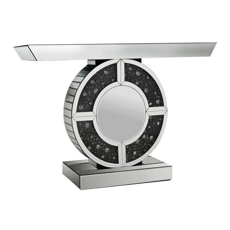 威尼斯家具轻奢玄关台镜面控制台桌玻璃供桌门厅装饰置物案台