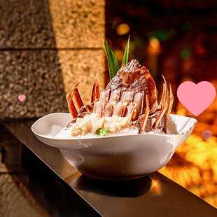 新款高白瓷圆形大汤碗奇形怪状冰沙刺身碗海鲜火锅打边炉餐具