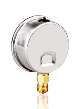 沙缸砂缸过滤耐震压力表不锈钢径向YB50 50PSI 350KPA 280KPA厂销