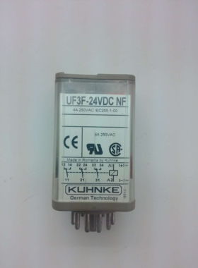 KUHNKE继电器UF3G-24VDC UF3B-24VDCN   UF3-24VDCN    UF3-24VDC