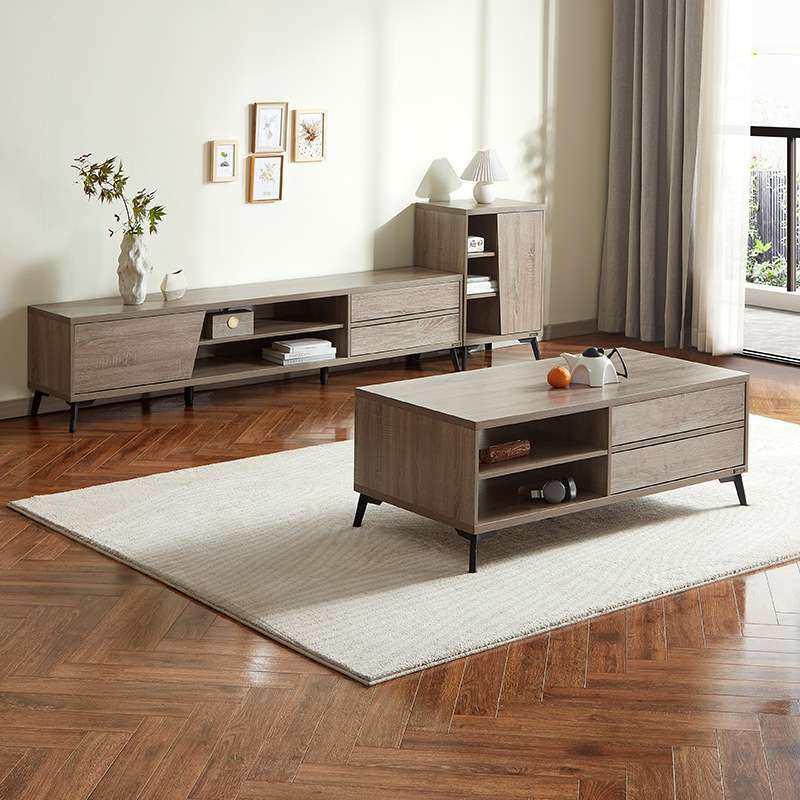 家居现代简约客厅电视柜茶几组合小户型多功能储物地柜,电子元器件市场,其它元器件,淘宝优惠券,粉丝福利购,淘宝优惠卷