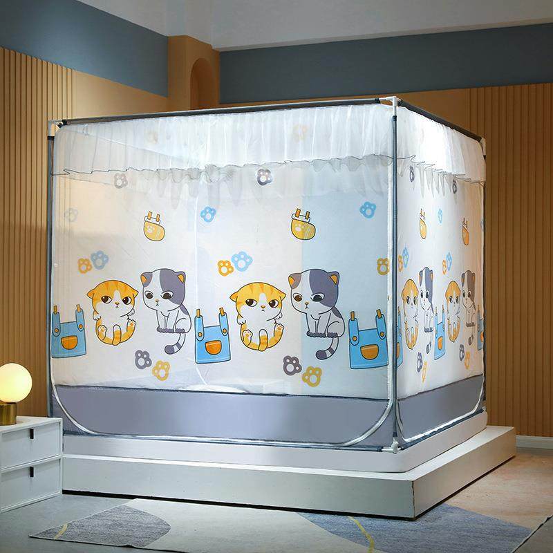 A类儿童卡通防摔蚊帐床笠款加密加高家用卧室方顶三开门防蚊蚊帐1,农用物资,其他肥料,淘宝优惠券,粉丝福利购,淘宝优惠卷