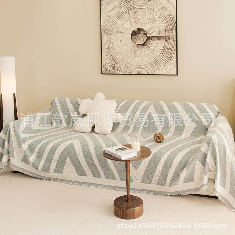 沙发巾四季通用防滑坐垫子2026年秋冬新款简约现代沙发套罩全盖布