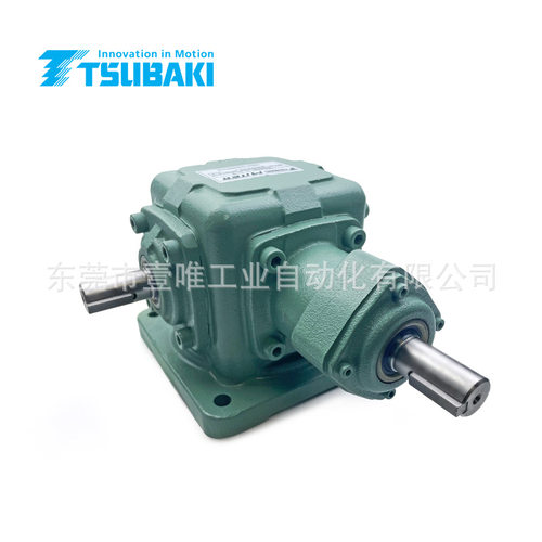 TSUBAKI伞齿减速齿轮箱ED系列ED7M-1-L-Y实心输出轴传动换向箱