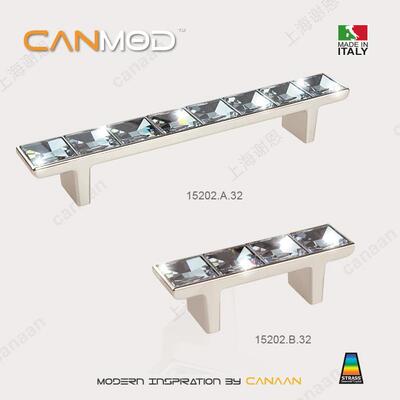 Canmod迦南原装意大利进口现代抽屉柜门水晶拉手15202型号