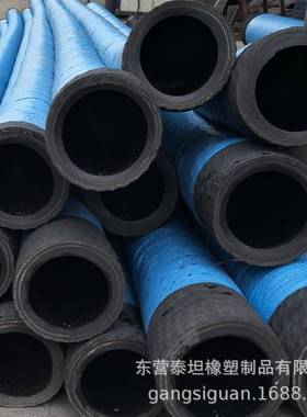 吸沙管钢丝缠绕黑色橡胶胶管