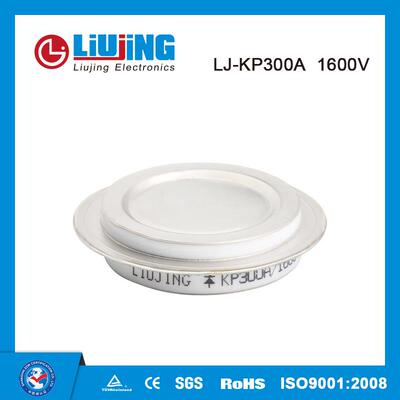 可控硅平板凹形KP300A1600V软启动平板晶闸管