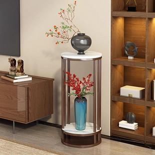 花架置物架阳台客厅落地式 花架子室内花盆托架高端盆栽摆件架 中式