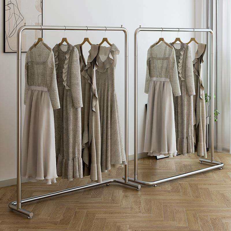 不锈钢落地衣架服装店挂衣架女装直播间展示架网红卧室衣服架,农用物资,其他肥料,淘宝优惠券,粉丝福利购,淘宝优惠卷