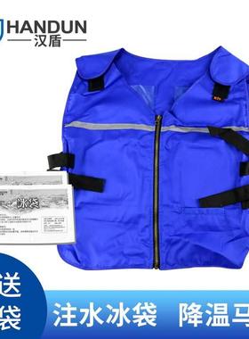 汉盾HD-BHP004降温背心蓝色含25个冰包袋12个气泡袋1个保温袋