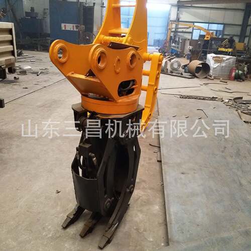 制c木车型挖掘各液压旋转36G0K抓J木器抓木机固定原机抓