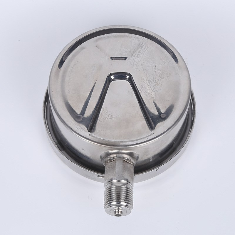 YN100B不锈钢耐震压力表 石油化工电站真空负压表气压表