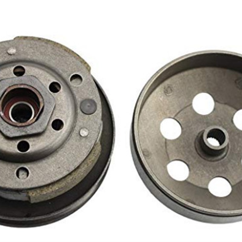 踏板车GY6四冲50光阳甩块80 48cc从动轮总成离合器助力车后皮带盘