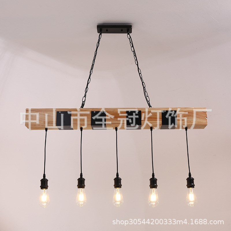 网红复古吊灯音乐餐厅铁艺灯网红餐厅创意灯工业风个性铁艺吊灯