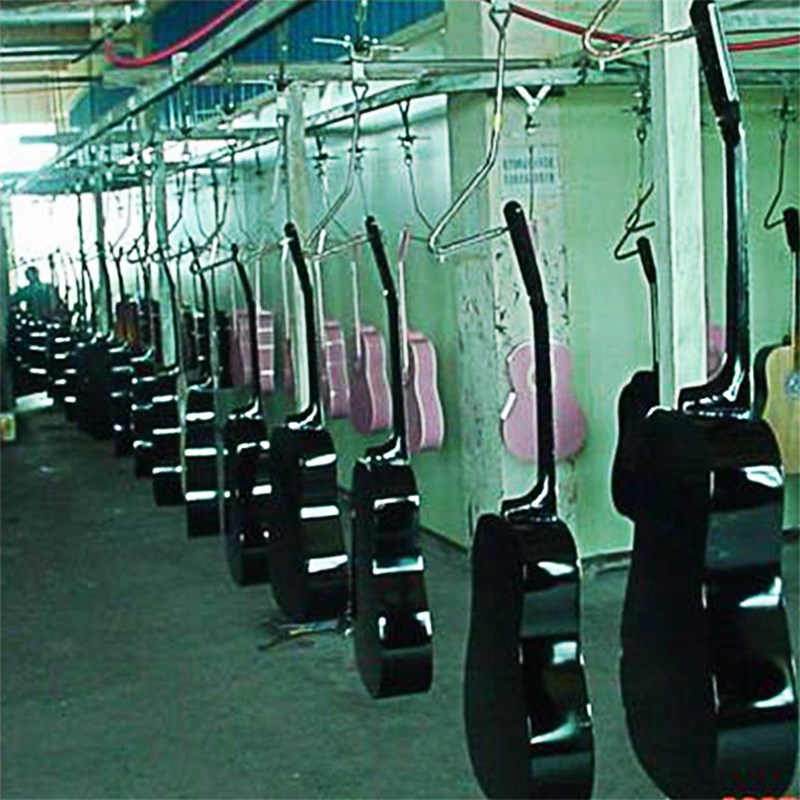 【供应】可省油漆的木制乐器全自动喷漆设备